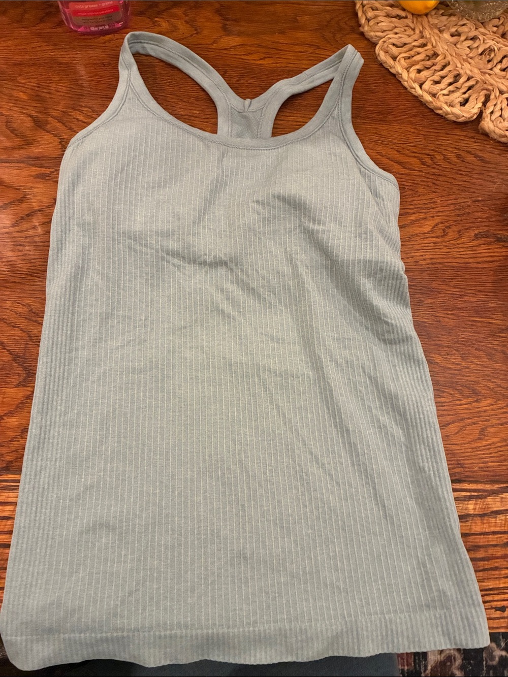 lululemon athletica Ribbed Racerback Tank - Sage Green